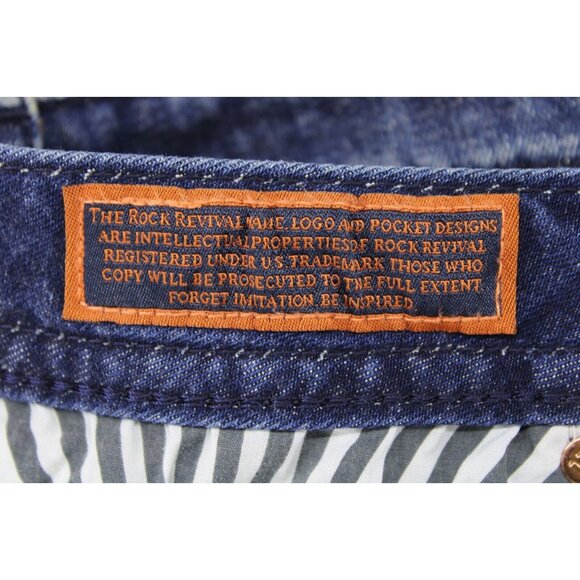 Rock Revival Women's Julee Boot Cut Denim Blue Jeans Sz 32x32 NEW - Picture 12 of 15
